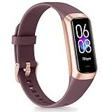 Bakoor Fitness Tracker with 24/7 Heart Rate Blood Pressure, Activity Trackers Sleep Monitor IP68 Waterproof, 1.10" AMOLED Touch Screen Calorie Step Counter Pedometer for Women Men