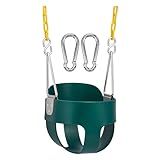 Sorbus Baby Swing - High Back Full Toddler Swing, Bucket Swing for Infants and Toddlers, with Coated Chains Fully Assembled Swing Set Accessories - Durable and Comfortable - Ages 6 Months and Up