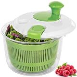 Salad Spinner 3 QT Fruit and Vegetable Washer with Bowl and Mesh Basket
