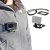 SNAP Mounts Magnetic Action Camera Chest Mount for GoPro & DJI Osmo Action