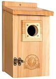 SISTERBIRD Bird Houses for Outside Clearance with Copper Guard, Cedar Bird House Outdoor, Bluebird Finch Swallow Wren Chickadee