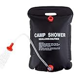 CARTMAN Portable Solar Camping Shower Bag, 5 Gallons for Outdoor Traveling Hiking Summer Shower