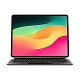 Apple Magic Keyboard: iPad Keyboard and case for iPad Pro 12.9 inch (3rd, 4th, 5th and 6th gen) and iPad Air (M2), Great Typing Experience, Built-in trackpad, US English - Black