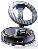 Car Phone Holder for Magsafe [78+LBS Strongest Suction & 2400gf Strongest Magnetic] 360° Adjustable Car Phone Mount, Phone Holders for Your Car for iPhone 16 Pro Max 15 14 13 12 Plus (Carbon Fiber)