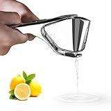 Bagrox Lemon Squeezer, Stainless Steel Lemon Juicer, Manual Juicer for Lemon Citrus Lime Orange, Handheld citrus Squeezer