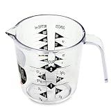 Chef Craft Select Plastic Measuring Cup, 2 Cup, Clear