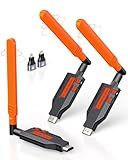 Coolpie Wireless HDMI Transmitter and 2 Receiver, 4K Decode 1080P Full HD Output, 350FT/100M Long Range, 5.8G Extender Plug & Play Low Lag for Streaming Video/Audio Multiple TV/Monitor/Projector/DJs