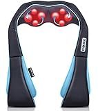 Mo Cuishle Shiatsu Neck and Shoulder Massager with Heat – Deep Kneading Massage for Relaxation – Ideal for Christmas, Mother's Day, Father's Day, Gifts for Men, Women, Mom and Dad