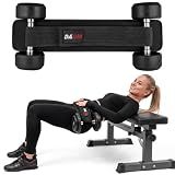 DAGM Hip Thrust Belt for Dumbbells Heavy No Bruise. 500 lbs, Women & Men