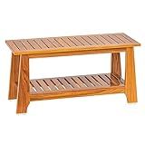 NNN 24" Commercial Teak Shower Bench - 8 Non-Slip Leveling Feet & 350 lbs Capacity | Rock-Solid Stability for Seniors & Spa Safety | Waterproof Design for Saunas/Outdoor Pools (Patented)