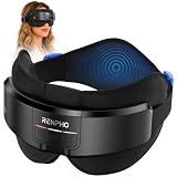RENPHO Eyeris Masc Head and Eye Massager, Electric Heated Temple Massager