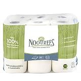 NooTrees Bamboo Toilet Paper, Eco Friendly, Tree-Free, Biodegradable, Septic Safe, Chemical-Free, FSC Certified Bathroom Tissue, 3-ply Toilet Paper, 220 Sheets, 12 Rolls, Pack of 1