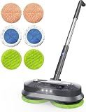 BLONEX Cordless Electric Mop with Spray & Detachable Water Tank