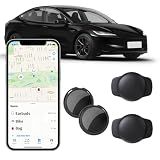 2 Pack GPS Tracker for Vehicles for Apple Find My iOS Only No Monthly Fee