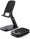 Lamicall Cell Phone Stand for Desk, Height Angle Adjustable Phone Holder