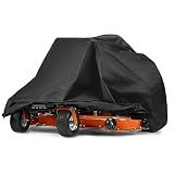 Zero Turn Mower Cover, 210D Universal Fit Lawn Mower Covers, Waterproof, UV, Dust and Wind-Resistant for Outdoor Protection