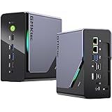 GMKtec Gaming Mini PC, AMD Ryzen 7 H 255 (Upgraded 8745HS) 64GB DDR5 RAM 1TB SSD, NUCBOX K12 Desktop Computer with 3X M.2 2280 Expansion, Oculink, Dual NIC 2.5G, HDMI 2.1, USB4