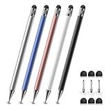 Bopomofo Stylus(5 Pcs),2-in-1 Stylus Pen for Touchscreen,Stylus Pen