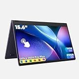 BWPED 15.6" 2-in-1 Laptop | 16GB RAM 512GB Storage | FHD Touchscreen 360° Flip Ultra Thin NoteBook PC | Core m3 8100Y Processor Portable Business & Student Win 11 Pro Laptop Computer | Wi-Fi 5 | BT5.1
