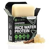 Viori Hidden Waterfall Conditioner Bar Made with Rice Water - Handcrafted All Natural Organic Conditioner