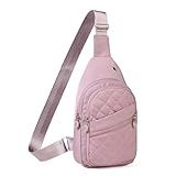 Xsecnua Crossbody Sling Bag Small Sling Backpack, Cross Body Bag Chest Bag for Women Men Travel Hiking Daypack
