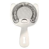 Barfly Fine Mesh Spring Strainer, Stainless Steel