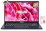 ASUS Vivobook Go 14” FHD Laptop, Intel Celeron N4500, 1-Year of Microsoft 365, Wi-Fi 5, USB Type-C, 10Hrs Battery Life, Windows 11 Home in S Mode, w/HDMI (4GB RAM | 64GB Storage)
