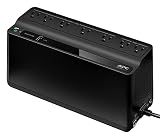 APC UPS 600VA/330W UPS Battery Backup for Computer, Router, NAS, BE600M1
