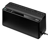 APC UPS Battery Backup and Surge Protector, 600VA/330 Watts Backup Battery Power Supply, BE600M1 Back-UPS with USB Charger Port