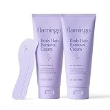 Flamingo Women's Body Hair Removal Cream - (2 Pack) 6.76 fl oz - Removes Hair from Legs, Arms, Underarms, Stomach, and Bikini Line