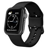 Sport Band Compatible with Apple Watch Bands 49mm 46mm 45mm 44mm 42mm 41mm 40mm 38mm, Soft Silicone Replacement Strap with Classic Clasp for iWatch Series 11 10 9 8 7 6 5 4 3 2 1 SE Ultra Women Men