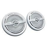 Sony Marine Audio Speakers Stereo Marine Use Certified with 6.5 Inch Dual Cone Design for Boats, Pools, and Other Outdoor Audio Systems, White