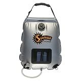 Advanced Elements 5 Gallon Summer Shower / Solar Shower,Silver/Black