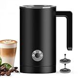 Kourice 4-in-1 Electric Milk Frother & Steamer – Automatic Frother Machine, Barista-Style Hot & Cold Foam for Lattes, Cappuccinos, Iced Coffee, Quiet, One-Touch, Easy to Clean