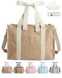 BAGSMART Tote Bag for Women, Personalized Teacher Appreciation Gifts