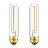Dimmable E26 T10 LED Bulb Tube Light Bulbs 6W,2700K Solf White 600LM