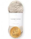 Unboxme Gifts Ultra-Luxe Cloud Soft Fuzzy Grippy Slipper Socks for Women