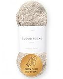 Unboxme Gifts Warm & Cozy Ultra-Luxe Non Slip Cloud Sock for Women & Men - Super Soft Luxurious Fabric Sleep Socks