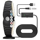 2025 TV Antenna for Smart TV Indoor for Local Channels HD Digital Antenna Outdoor Long Range Reception with Amplifier Signal Booster Supports 4K 1080p HD