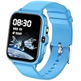 Kids Smart Watch Boys and Girls, Smartwatch with Alarm Clock, Camera, Games, Music, SOS, 24/7 Health Monitor, 100+ Sports Modes, IP68 Waterproof, Children Watches Birthday Gift for Kid Ages 4-12