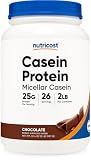 Nutricost Casein Protein Powder 2lb Chocolate