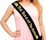 Sterling James Co. Bachelorette Party Sash for Bride - Bachelorette Party Sash for Her - Party Decorations, Supplies and Gifts