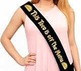 Sterling James Co. Bachelorette Party Sash for Bride - Bachelorette Party Sash for Her - Party Decorations, Supplies and Gifts
