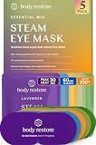 Body Restore Heated Eye Mask Warm Compress for Dry Eyes - Variety 5 Pack