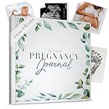 Watercolour - The Complete Pregnancy Journal & Baby Memory Book – 196‑Page Weekly Keepsake Album with Mum Checklists, Packing Lists, Birth Plan, Ultrasound Photo Spaces & First‑Year Milestones