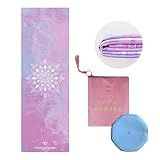 Mantra Yoga Travel PRO 1.5mm with Knee Pad- Foldable Fitness & Exercise Mat with Bag | Lightweight, Compact & Eco-Friendly | Non-Slip & Washable | For All Types of Yoga | 72" L x 24" W | 2.6 lbs