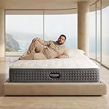 The Feel Most Sleepers Prefer Hybrid| King Mattress14 Inch | King Size Mattress Contouring Memory Foam Comfort & Balanced Support for Back and Side Sleepers – Medium-Firm