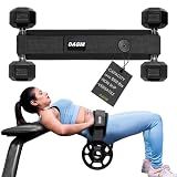 DAGM Hip Thrust Belt for Dumbbells Heavy No Bruise. 500 lbs, Women & Men