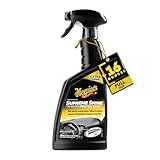 Meguiar's G4016 Supreme Shine Protectant, 16 Oz, Car Interior Cleaner/Protectant for UV Rays Helps Prevent Fading, Cracking, and Aging, Spray Bottle for Spray-on Application and Easy Removal
