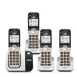 VTech VG231-4 DECT 6.0 Cordless Phone, 4-Handset